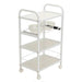 Spa Trolley Cart Four Shelves w/ Two Facial Bowls - SpaSupply